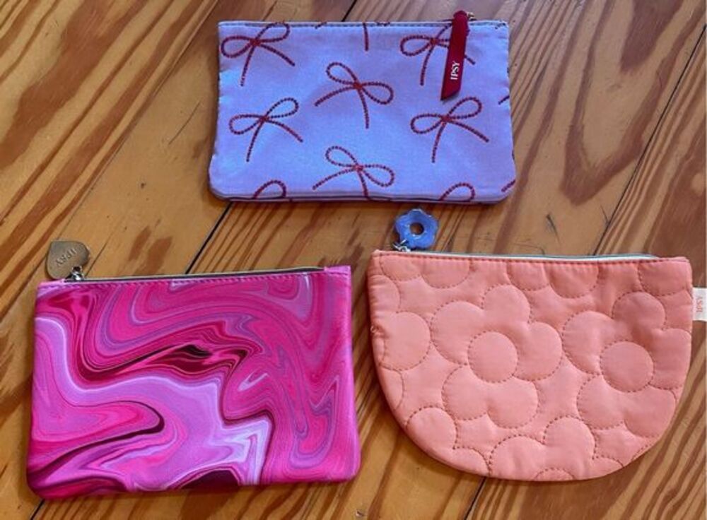 Assorted IPSY Glam Bags and Cosmetic Pouches